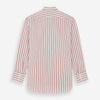 View 6 of product Red Multi Track Stripe Chelsea Shirt