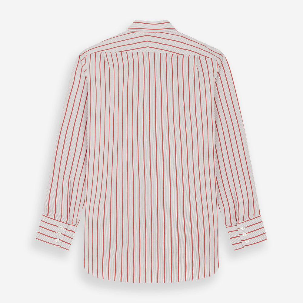 Red Multi Track Stripe Chelsea Shirt