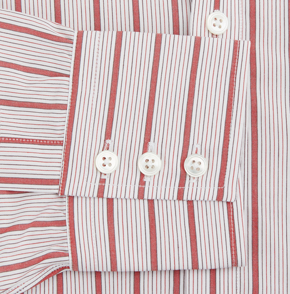 Red Multi Track Stripe Chelsea Shirt
