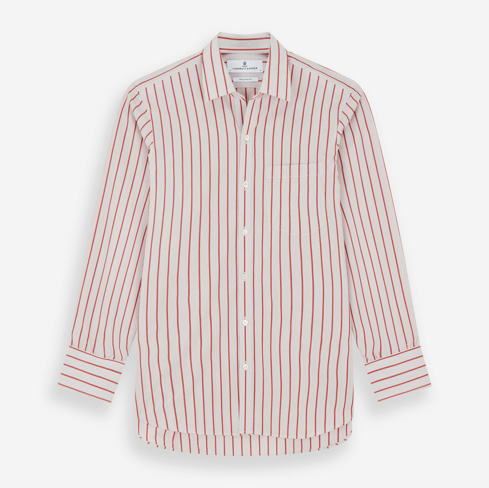 Red Multi Track Stripe Chelsea Shirt