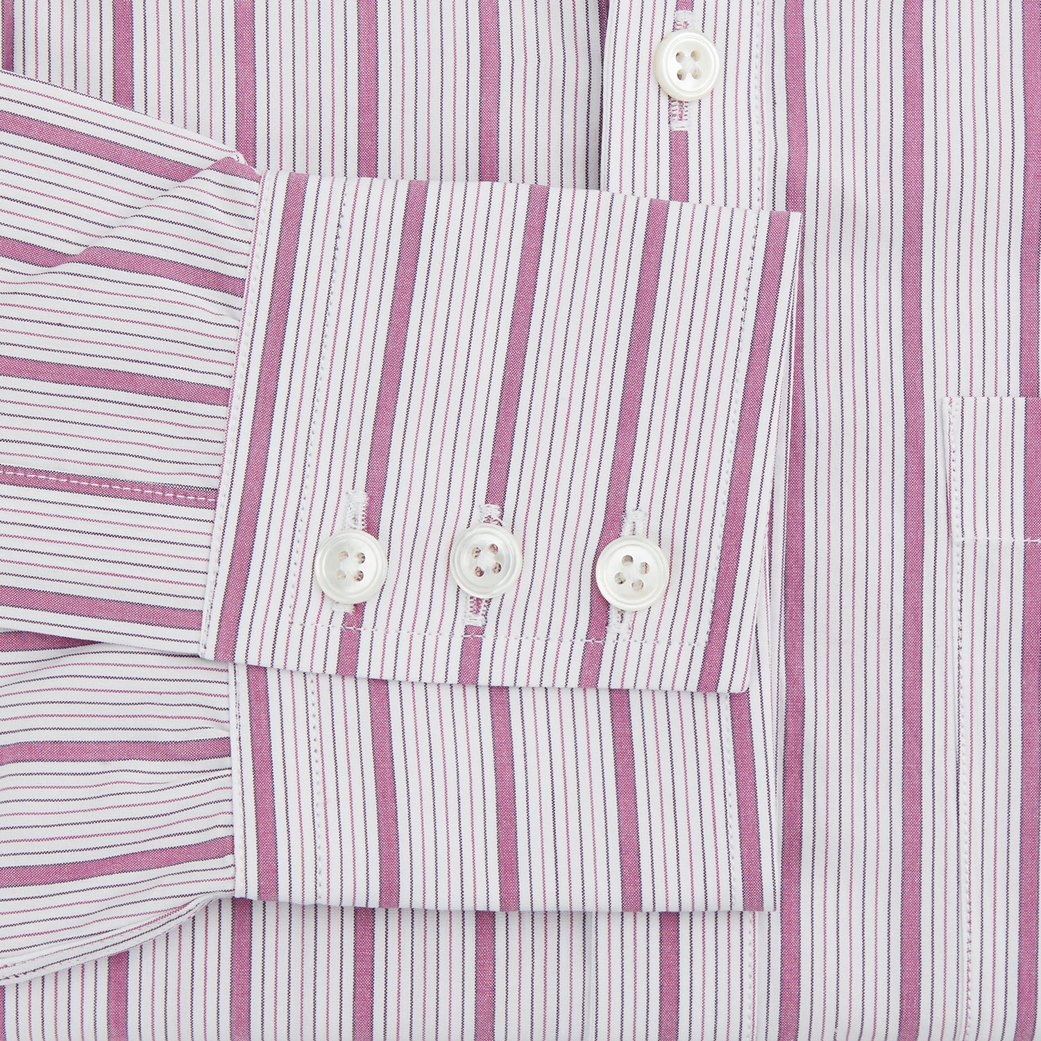 View 3 of product Purple Multi Track Stripe Chelsea Shirt