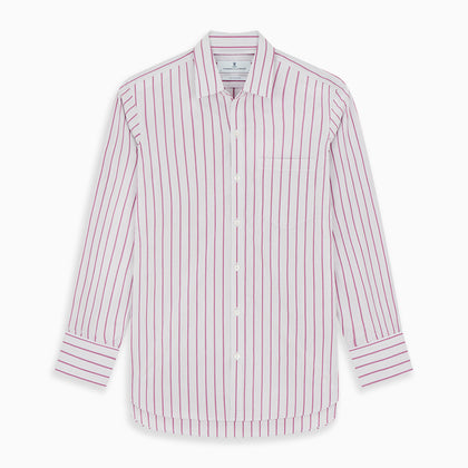 Purple Multi Track Stripe Chelsea Shirt Image 6