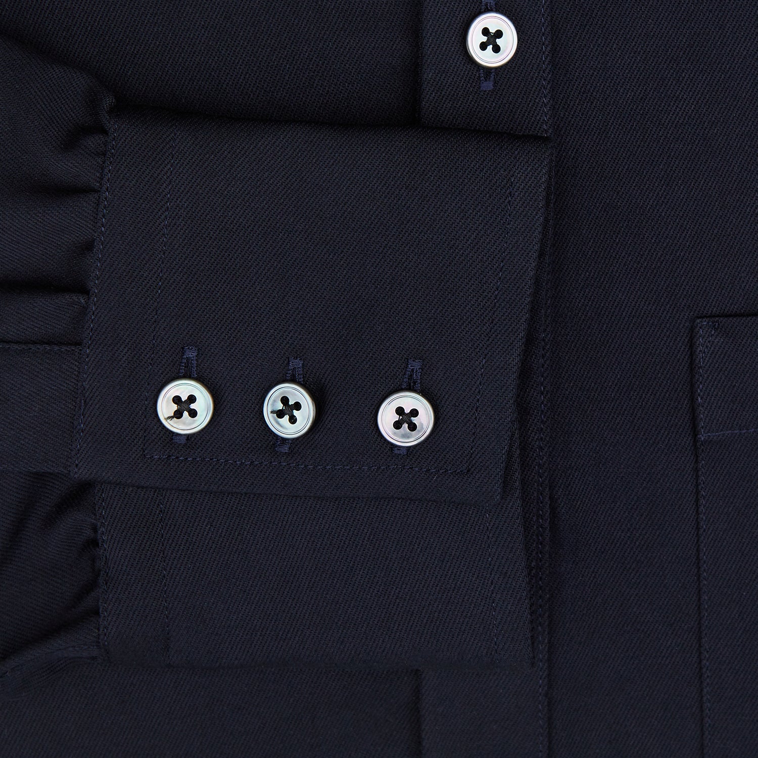 View 4 of product Navy Twill Chelsea Shirt