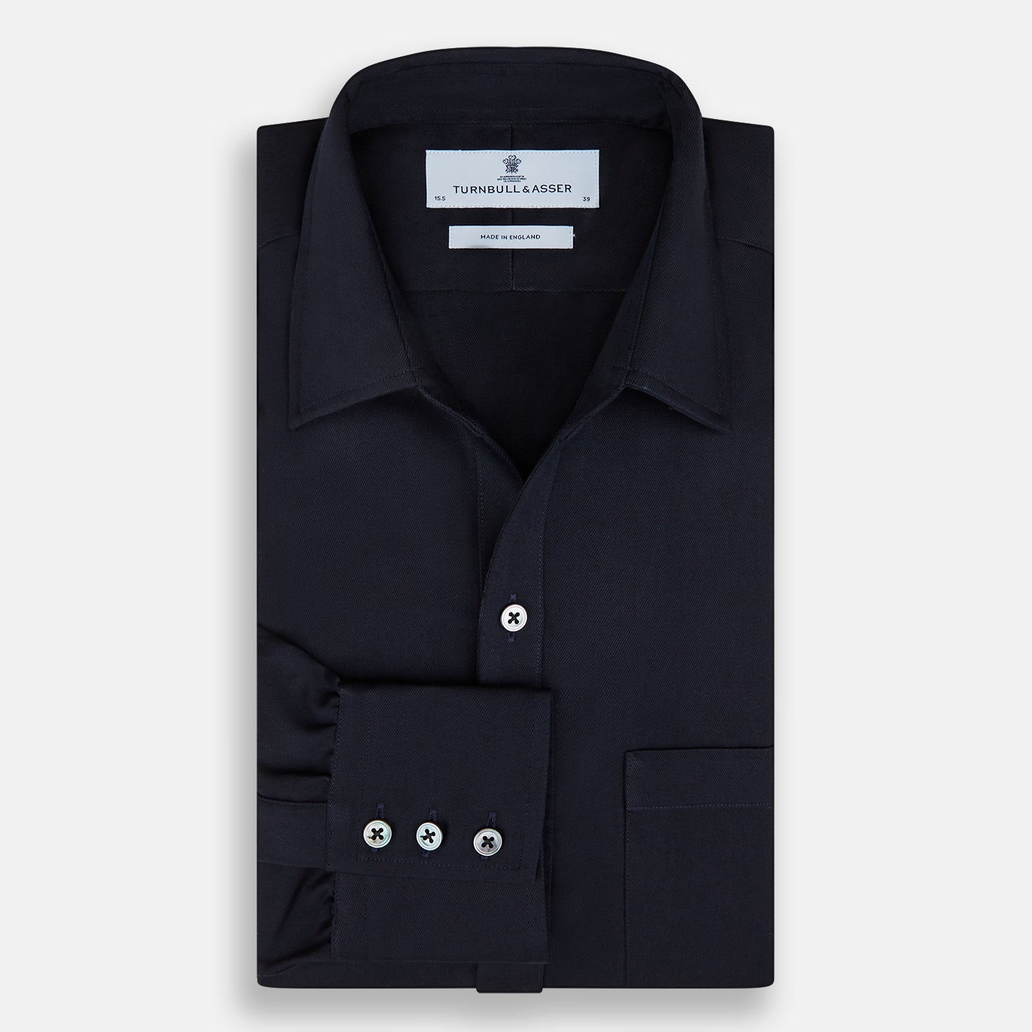 View 5 of product Navy Twill Chelsea Shirt