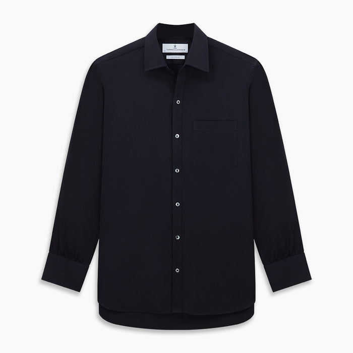Navy Twill Chelsea Shirt Image 6