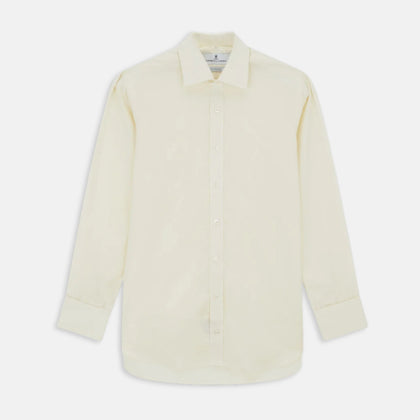 Tomorrow Never Dies Cream Cotton Hamburg Shirt As Seen on James Bond
