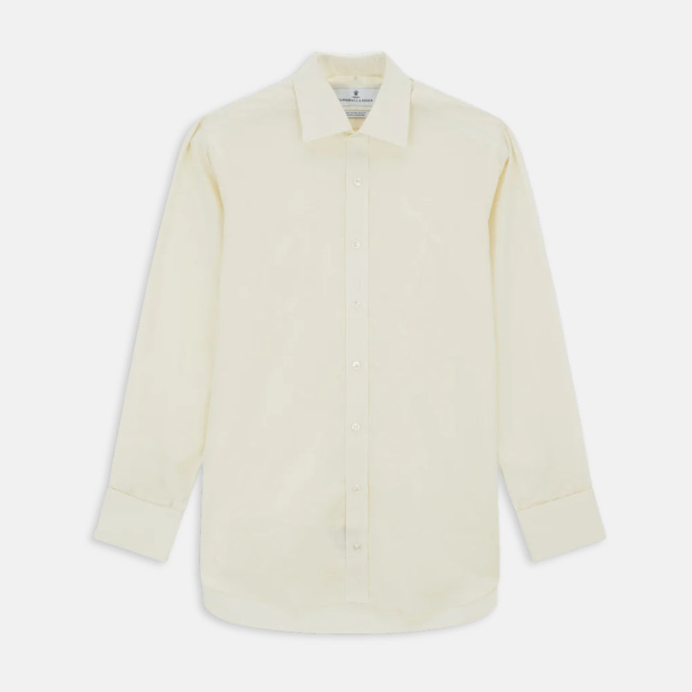 Tomorrow Never Dies Cream Cotton Hamburg Shirt As Seen on James Bond