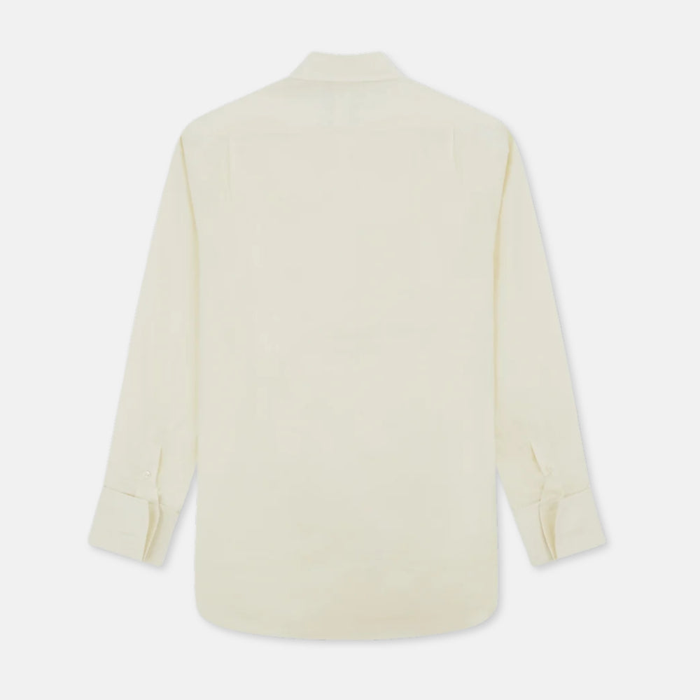 Tomorrow Never Dies Cream Cotton Hamburg Shirt As Seen on James Bond
