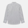 View 12 of product NAVY STRIPED COTTON WESTMINSTER SHIRT