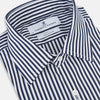 View 2 of product Striped Navy on White Westminster Regular Fit Shirt in Cotton