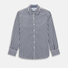 View 1 of product Striped Navy on White Westminster Regular Fit Shirt in Cotton