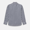 View 8 of product Striped Navy on White Westminster Regular Fit Shirt in Cotton