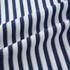 View 7 of product Striped Navy on White Westminster Regular Fit Shirt in Cotton