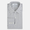 View 5 of product Navy Stripe on White Westminster Shirt with Closed Collar and Button Cuffs