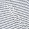 View 7 of product Navy Stripe on White Westminster Shirt with Closed Collar and Button Cuffs
