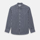 Striped Navy on White Westminster Regular Fit Shirt in Cotton