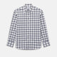Chequered Navy on White Westminster Regular Fit Shirt in Cotton