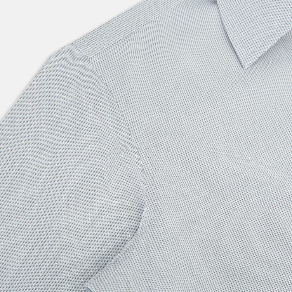 Grey Ripple Double Pinstripe Westminster Shirt 17