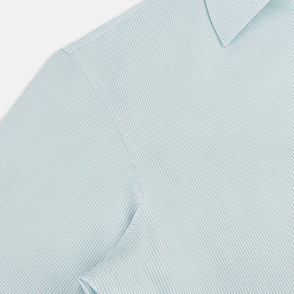 Sage Ripple Double Pinstripe Westminster Shirt 18.5