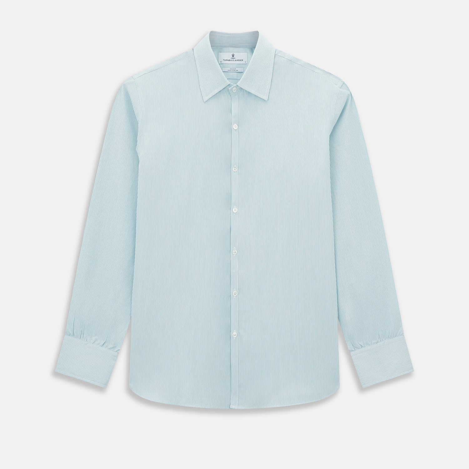 View 1 of product Turquoise Ripple Double Pinstripe Westminster Shirt 17