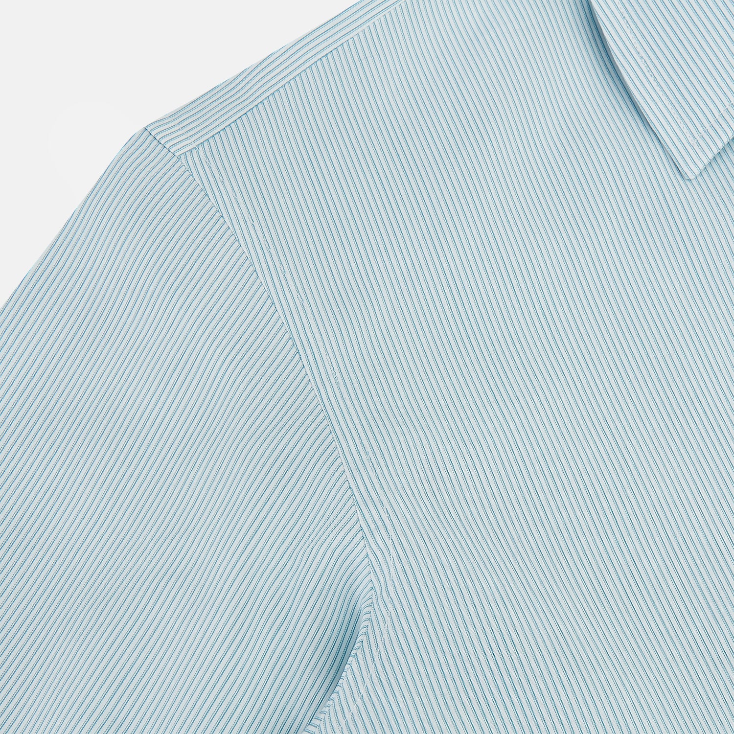 View 6 of product Turquoise Ripple Double Pinstripe Westminster Shirt 17
