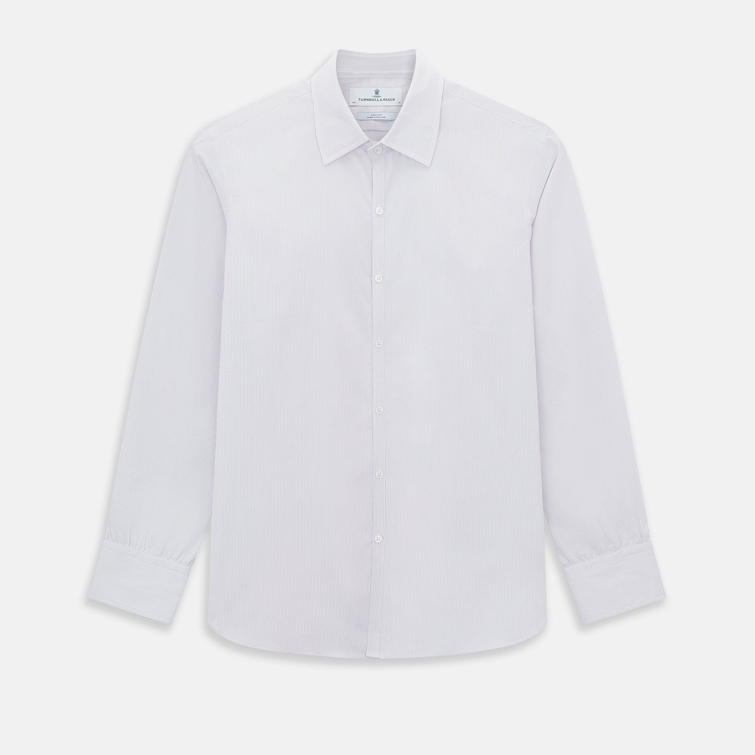 View 1 of product Pale Pink Ripple Double Pinstripe Westminster Shirt 16.5