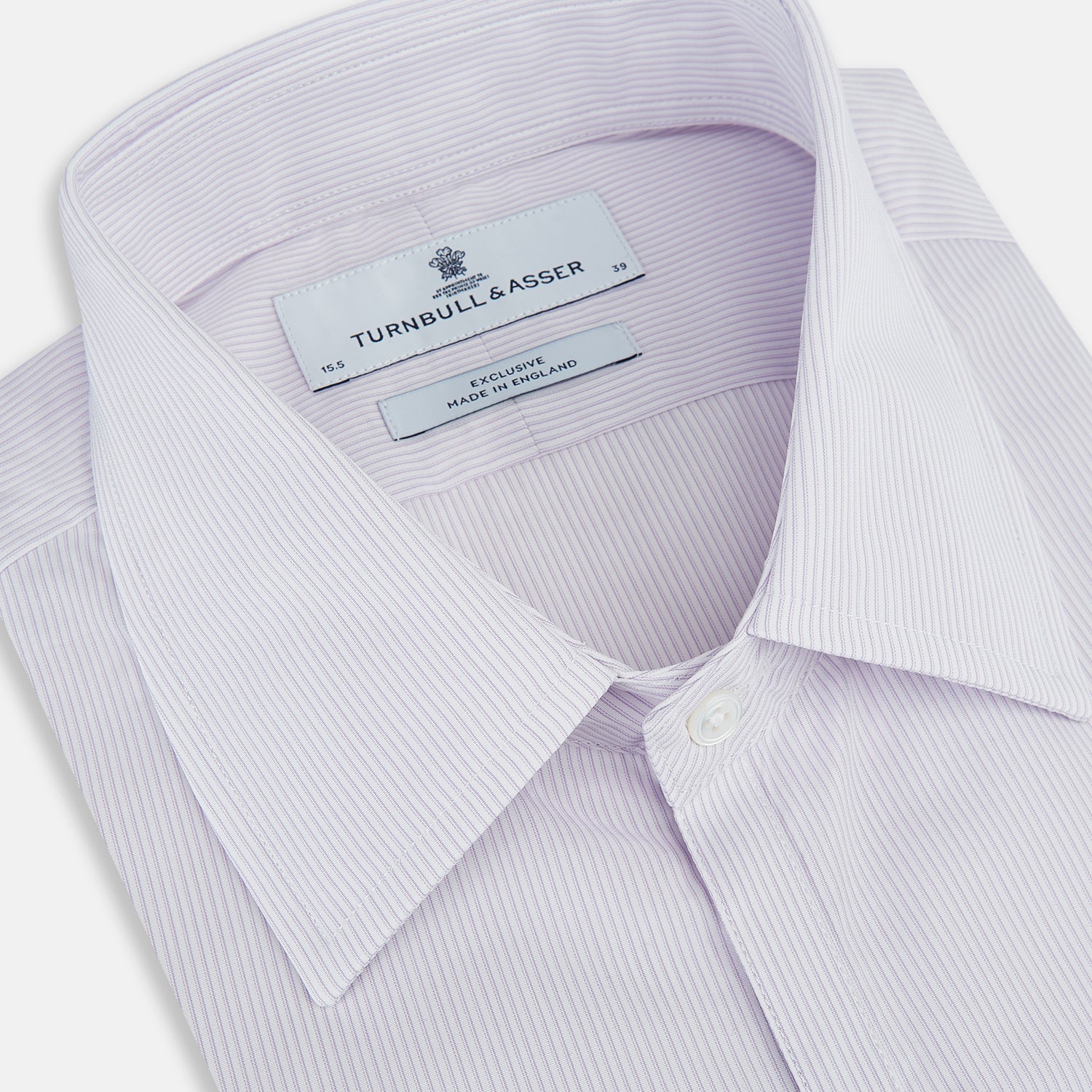 View 2 of product Pale Pink Ripple Double Pinstripe Westminster Shirt 16.5
