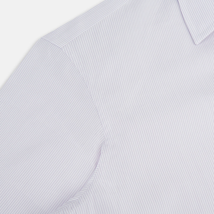 Pale Pink Ripple Double Pinstripe Westminster Shirt Image 5