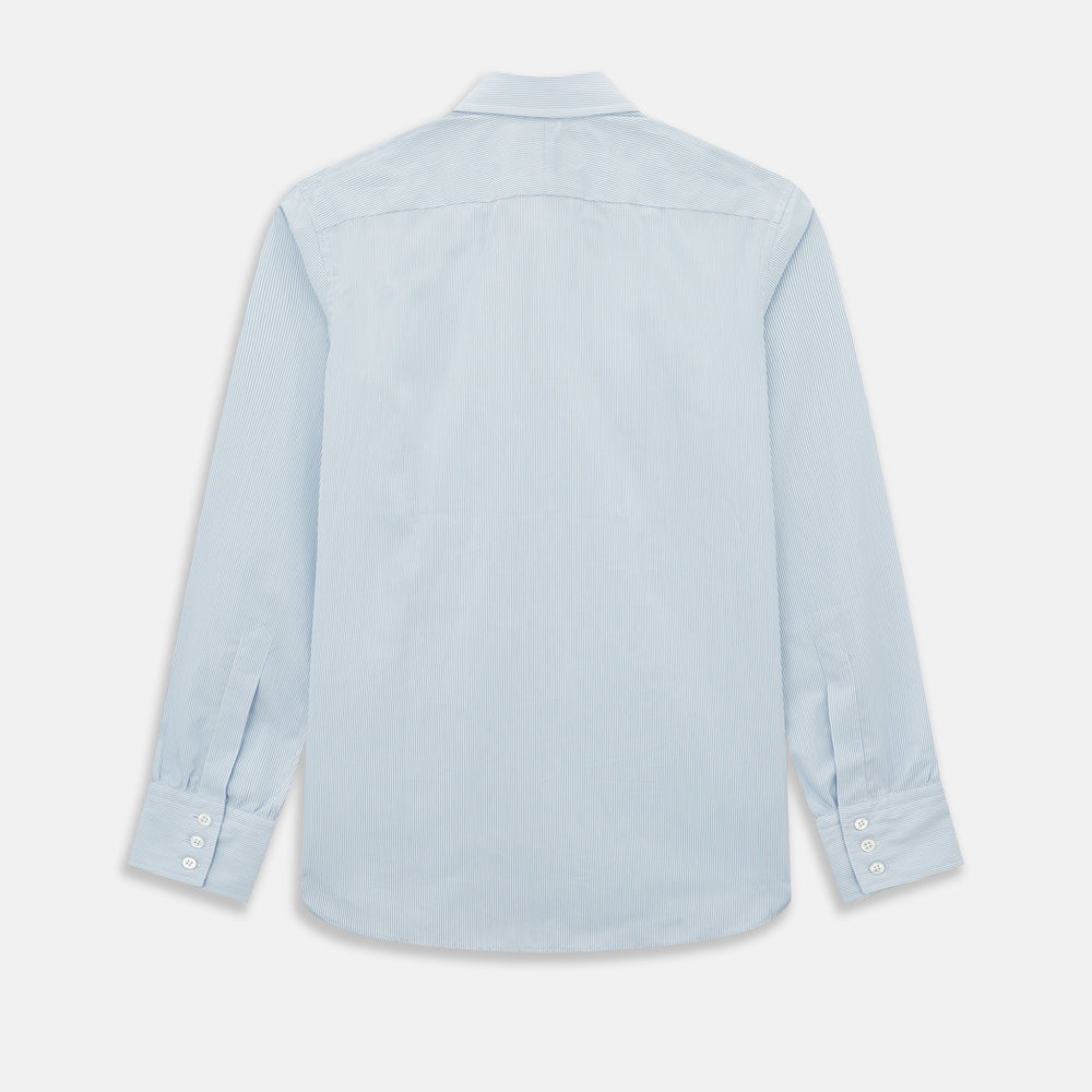 Colony Blue Ripple Double Pinstripe Westminster Shirt 15.5