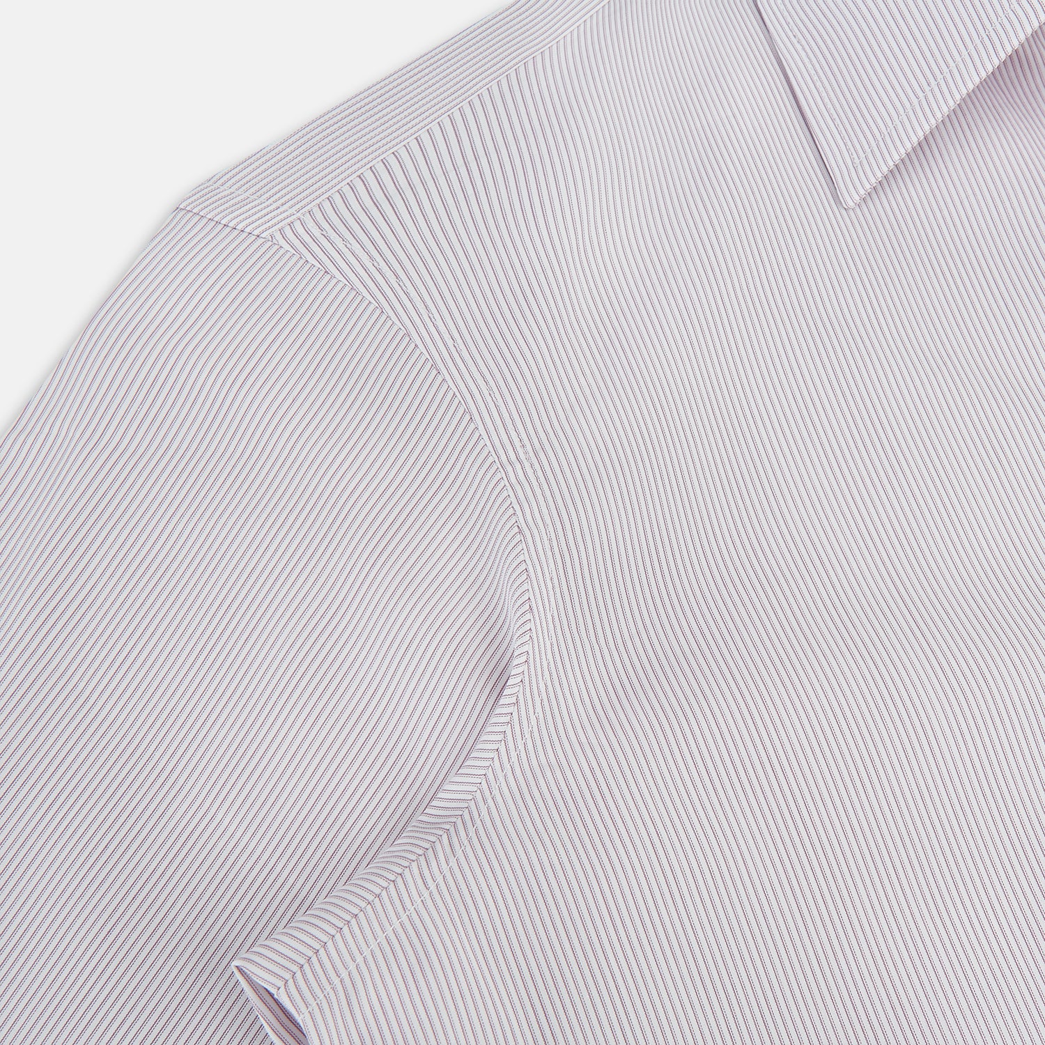 View 6 of product Lilac Ripple Double Pinstripe Westminster Shirt 16.5