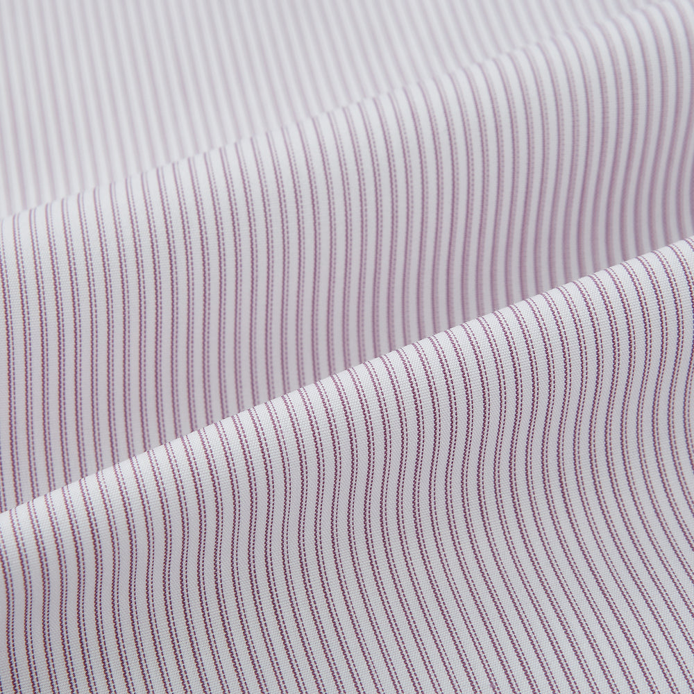 Lilac Ripple Double Pinstripe Westminster Shirt 16.5