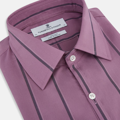 Antique Pink Track Stripe Westminster Shirt