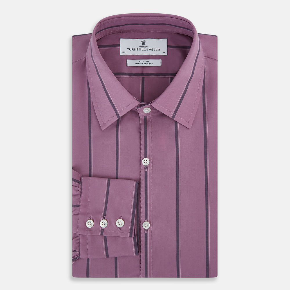 Antique Pink Track Stripe Westminster Shirt 19