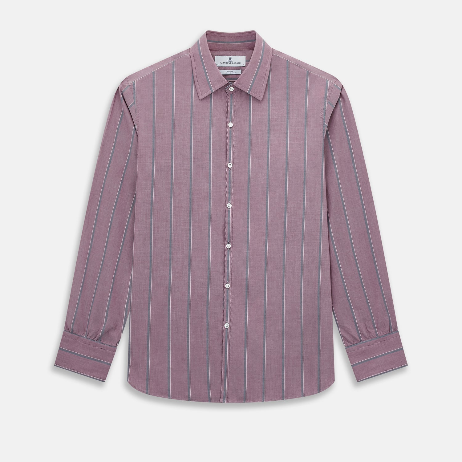 Image 1 of product Cerise Red Track Stripe Westminster Shirt 19