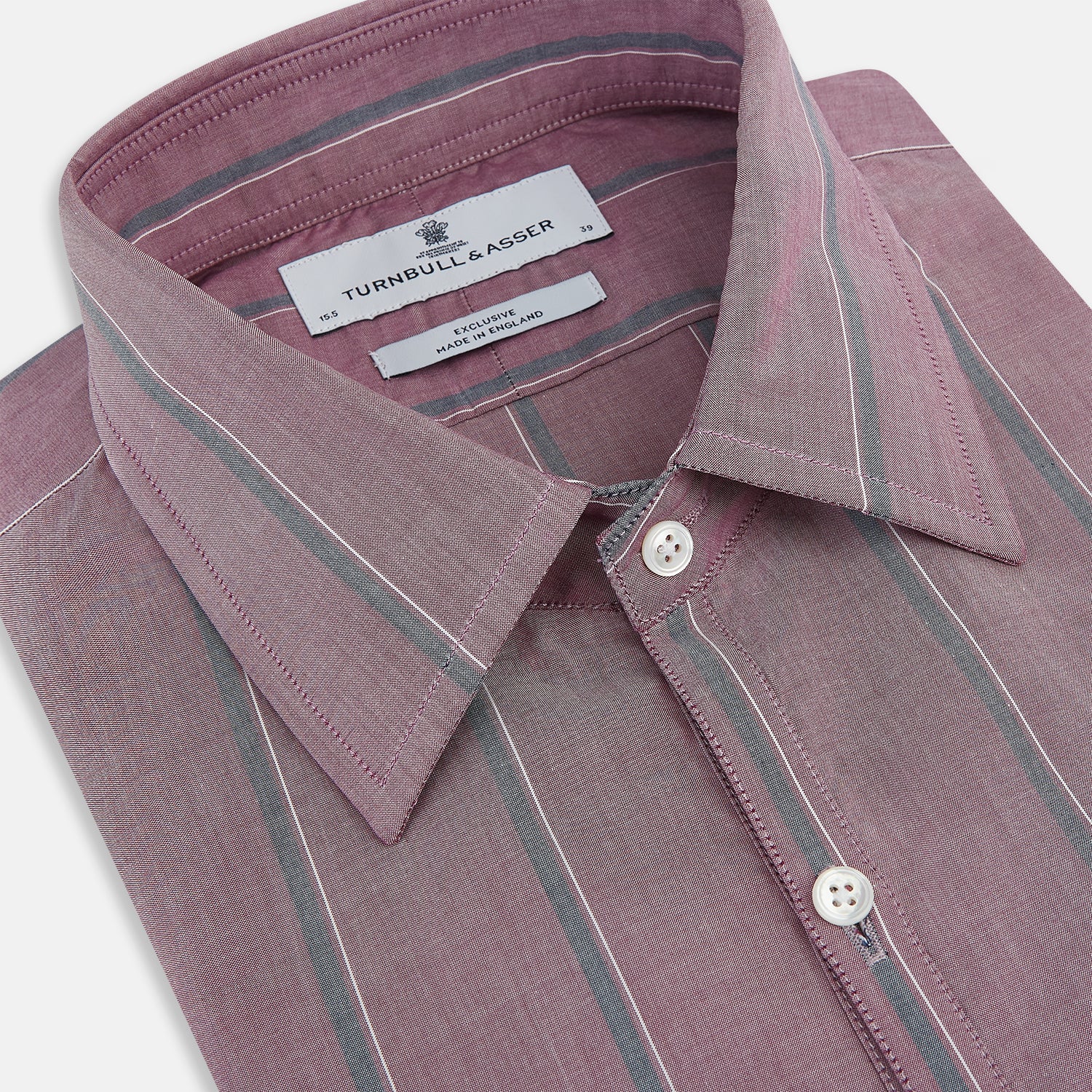 Image 2 of product Cerise Red Track Stripe Westminster Shirt 19
