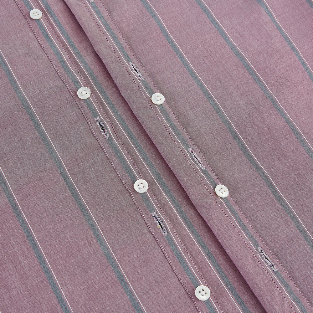 Cerise Red Track Stripe Westminster Shirt 19