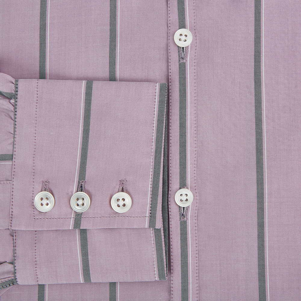 Lilac Track Stripe Westminster Shirt 19