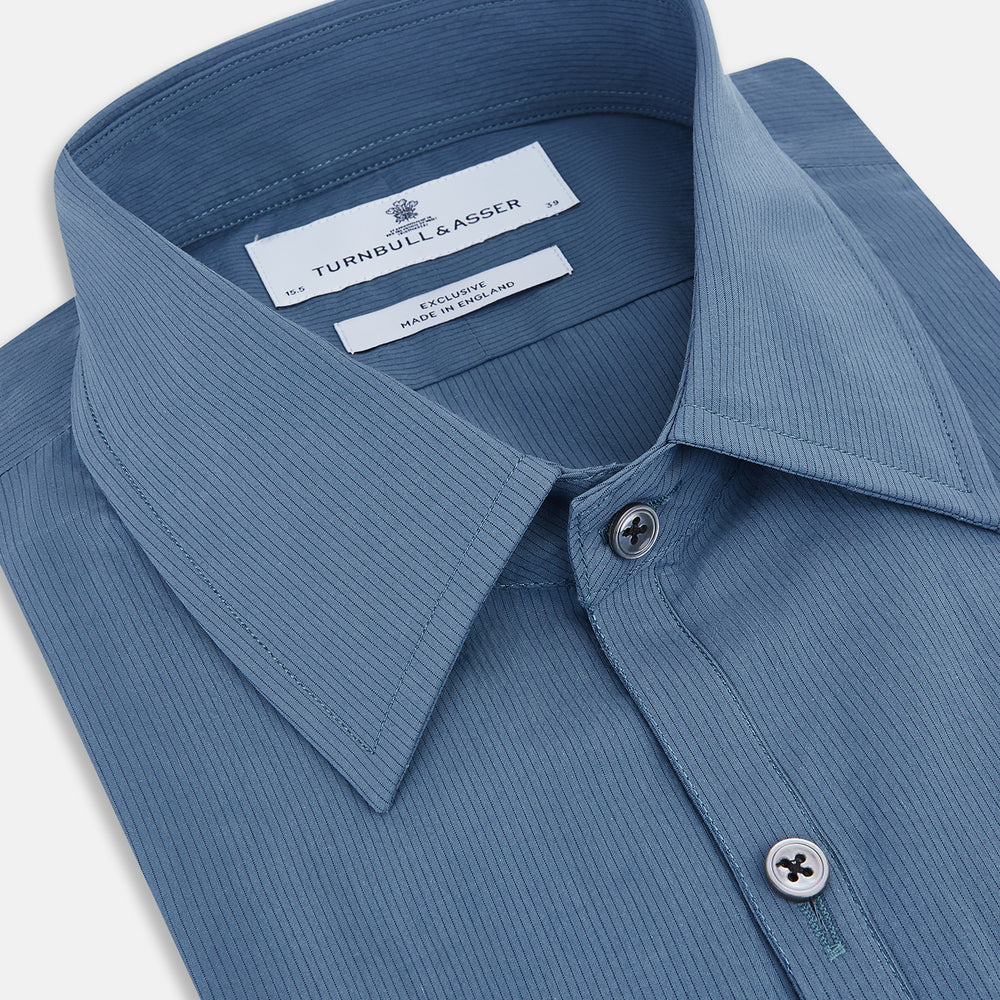 Steel Grey Pinstripe Westminster Shirt 19