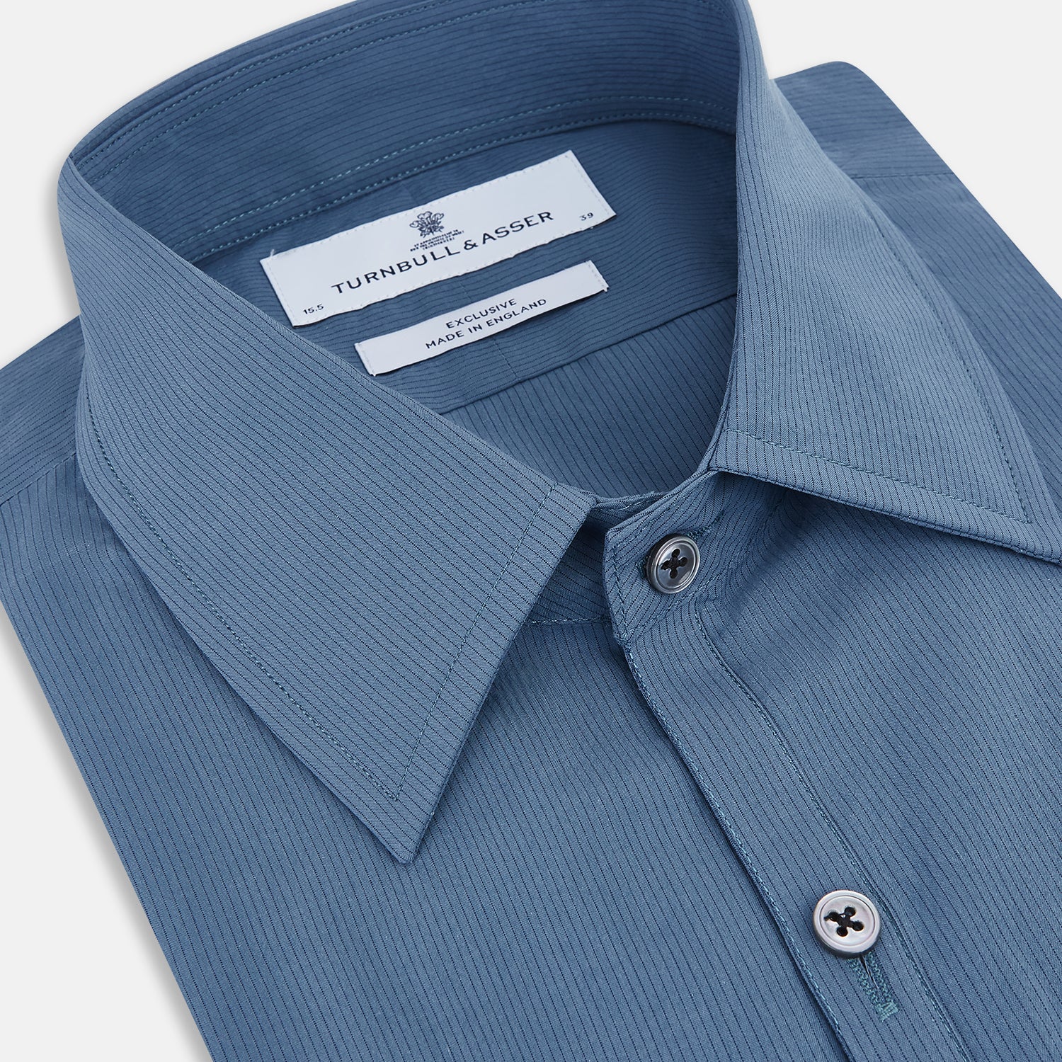 View 2 of product Steel Grey Pinstripe Westminster Shirt 19