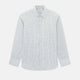 Navy Double Bar Graph Check Westminster Shirt 18