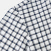 View 6 of product Windsor Bold Chequered Navy on White Regular Fit Shirt in Cotton