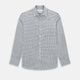 Chequered Navy on White Windsor Regular Fit Shirt in Cotton