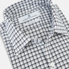 View 2 of product Chequered Navy on White Windsor Regular Fit Shirt in Cotton