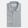 View 5 of product Chequered Navy on White Windsor Regular Fit Shirt in Cotton