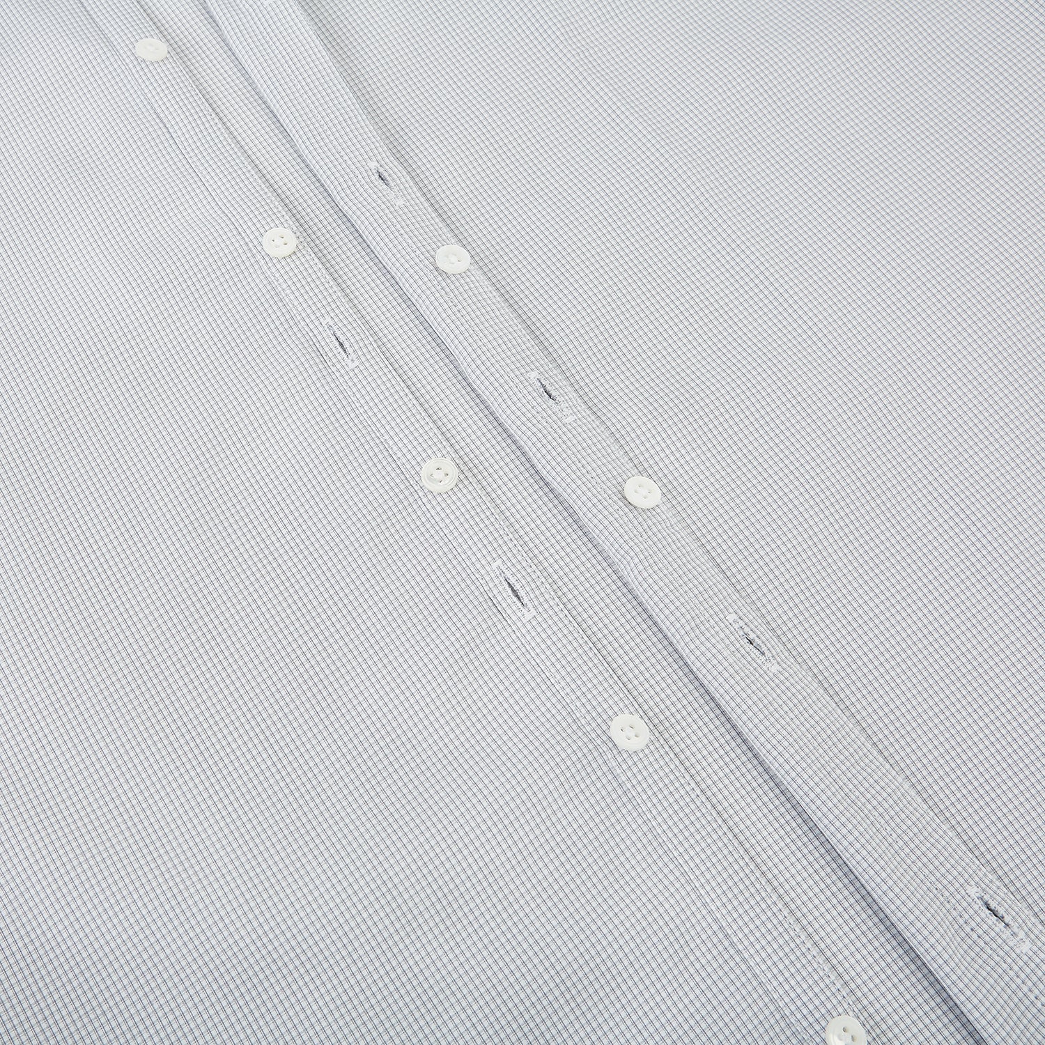 View 7 of product Grey Micro-Tattersall Check Windsor Shirt 18