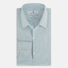 View 5 of product Sage Micro-Tattersall Check Windsor Shirt 16