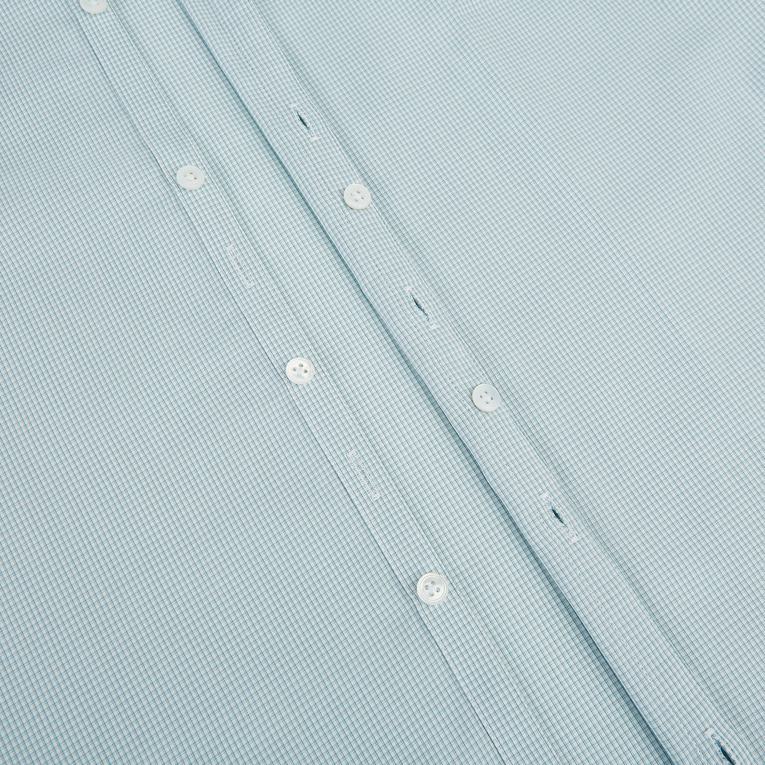 View 7 of product Sage Micro-Tattersall Check Windsor Shirt 16
