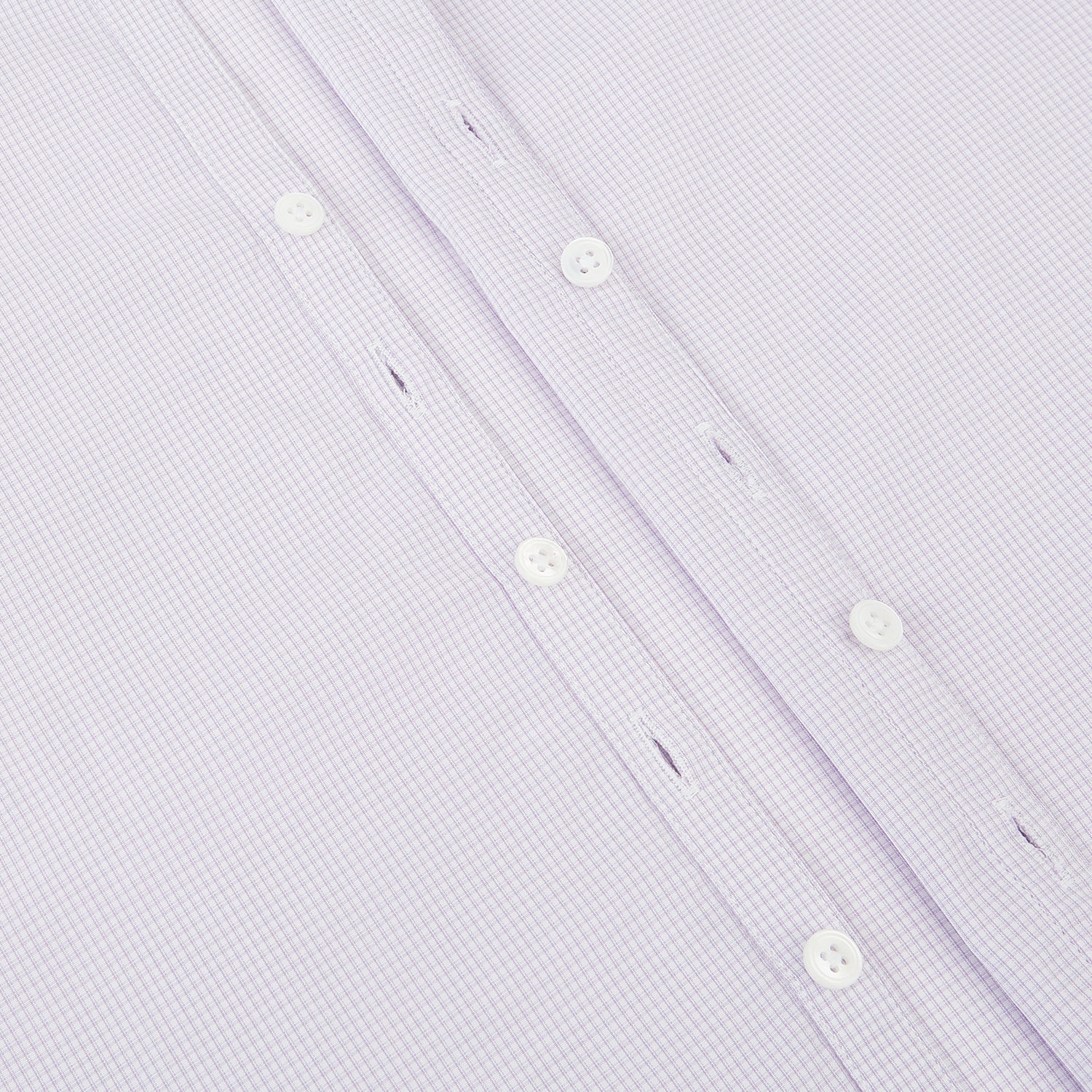 View 7 of product Pale Pink Micro-Tattersall Check Windsor Shirt 17.5