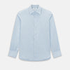 View 1 of product Colony Blue Micro-Tattersall Check Windsor Shirt 17