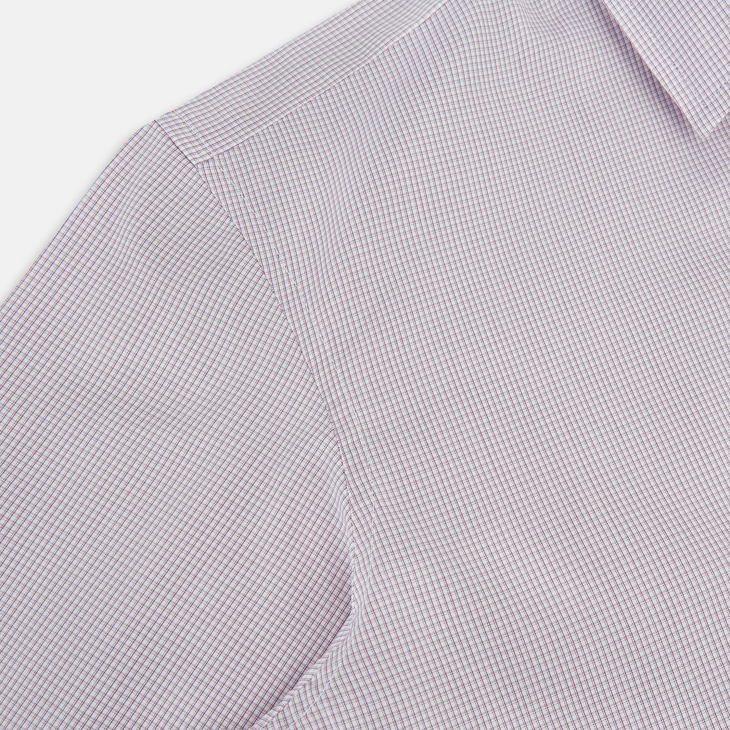 View 6 of product Lilac Shadow Check Wndsor Shirt 17
